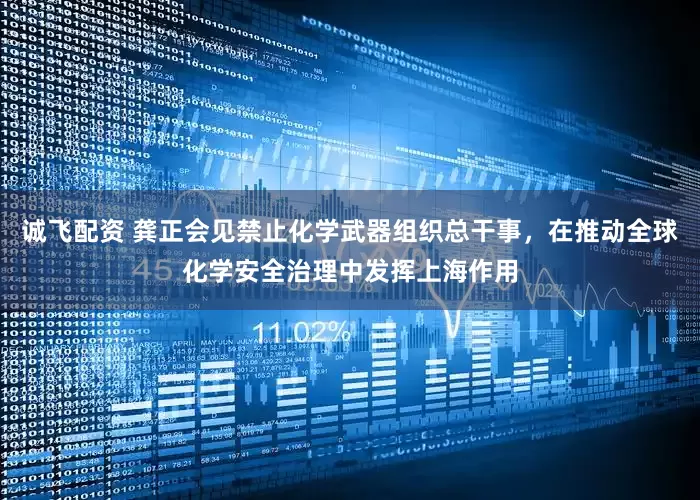 诚飞配资 龚正会见禁止化学武器组织总干事，在推动全球化学安全治理中发挥上海作用