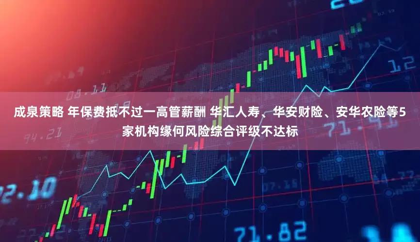 成泉策略 年保费抵不过一高管薪酬 华汇人寿、华安财险、安华农险等5家机构缘何风险综合评级不达标